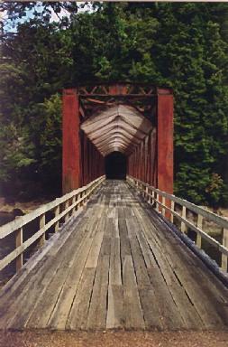 Iron Bridge on the King River